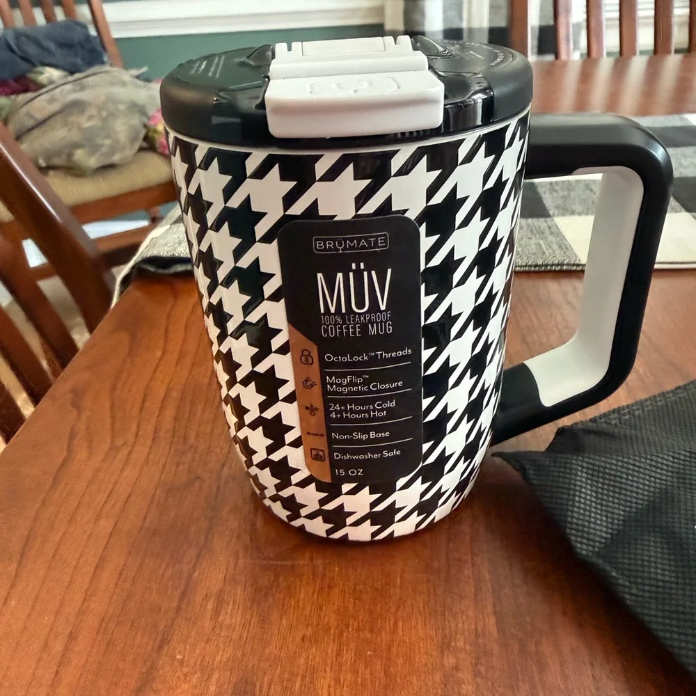 BruMate Müv 15oz in Houndstooth! New! Limited Edition! - Picture 1 of 3